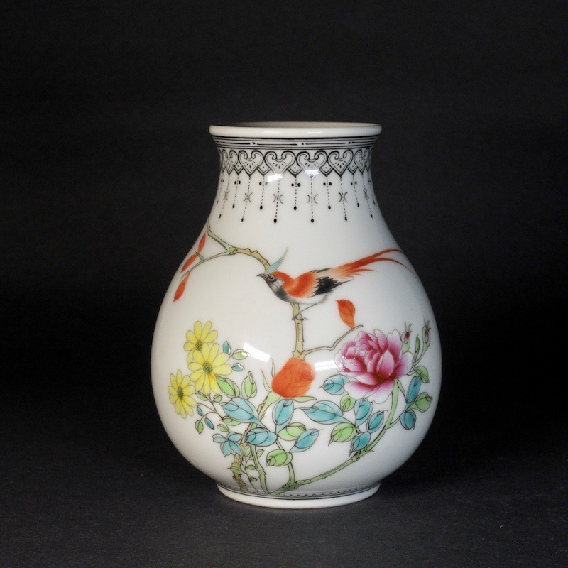 pear shaped vase AS62